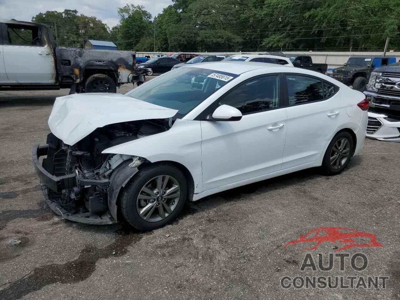 HYUNDAI ELANTRA 2018 - 5NPD84LF0JH301793