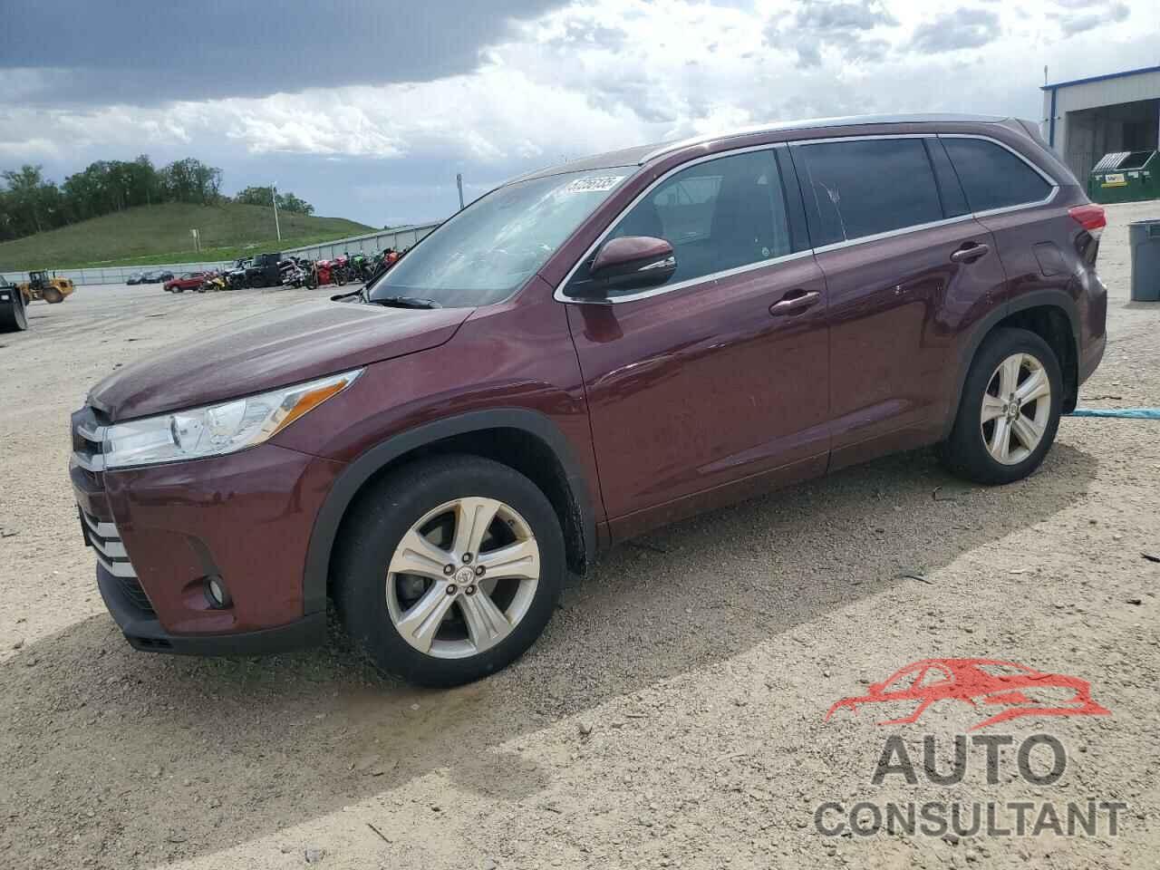 TOYOTA HIGHLANDER 2018 - 5TDJZRFH3JS494235