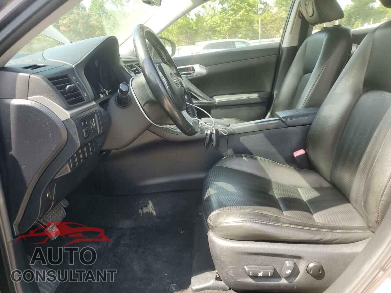 LEXUS CT 200 2012 - JTHKD5BH6C2086256
