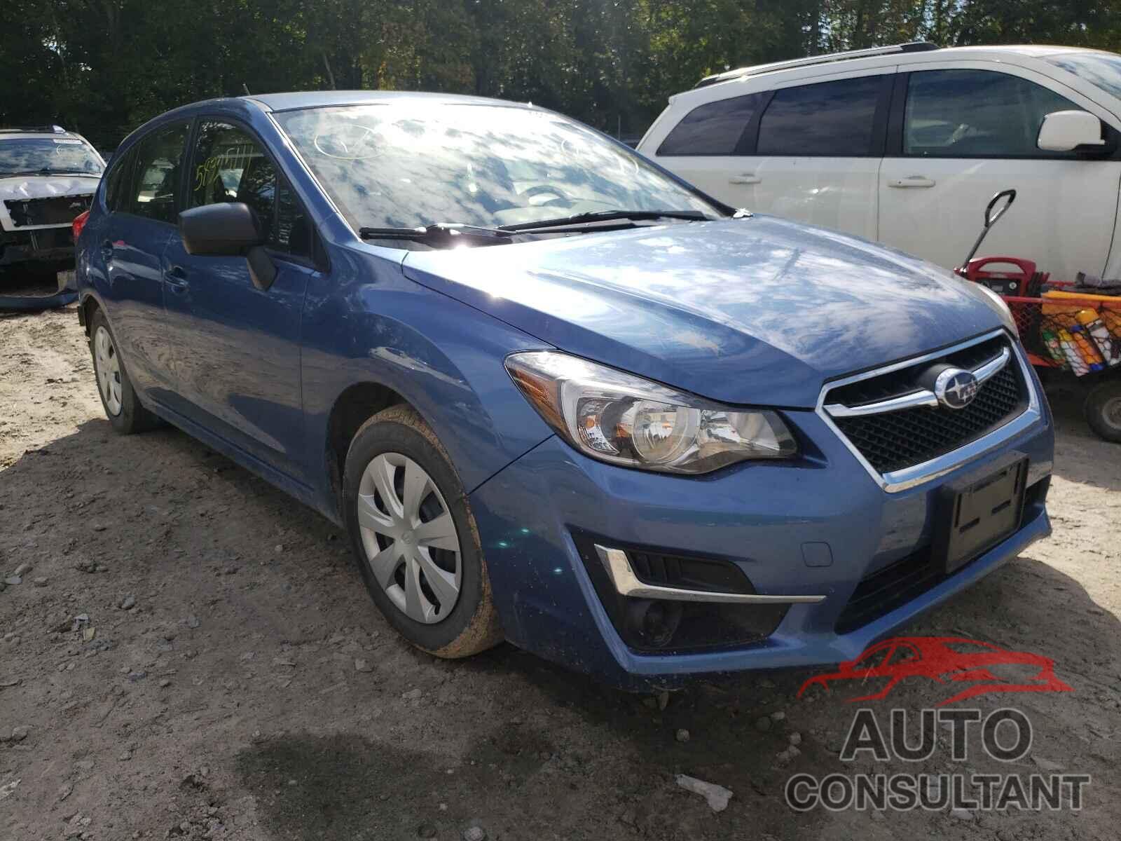 SUBARU IMPREZA 2016 - JF1GPAA69G8201027