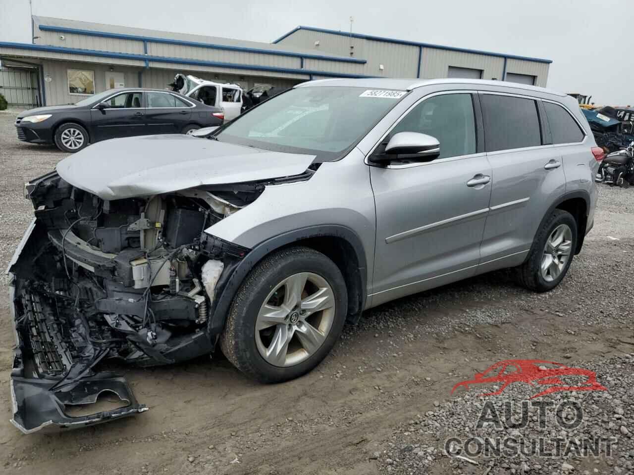 TOYOTA HIGHLANDER 2017 - 5TDDZRFH0HS453715