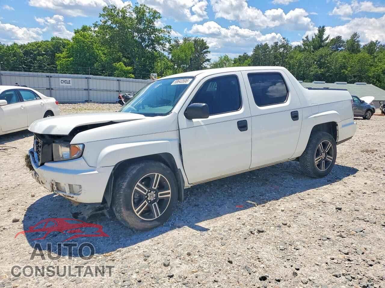 HONDA RIDGELINE 2013 - 5FPYK1F74DB011587