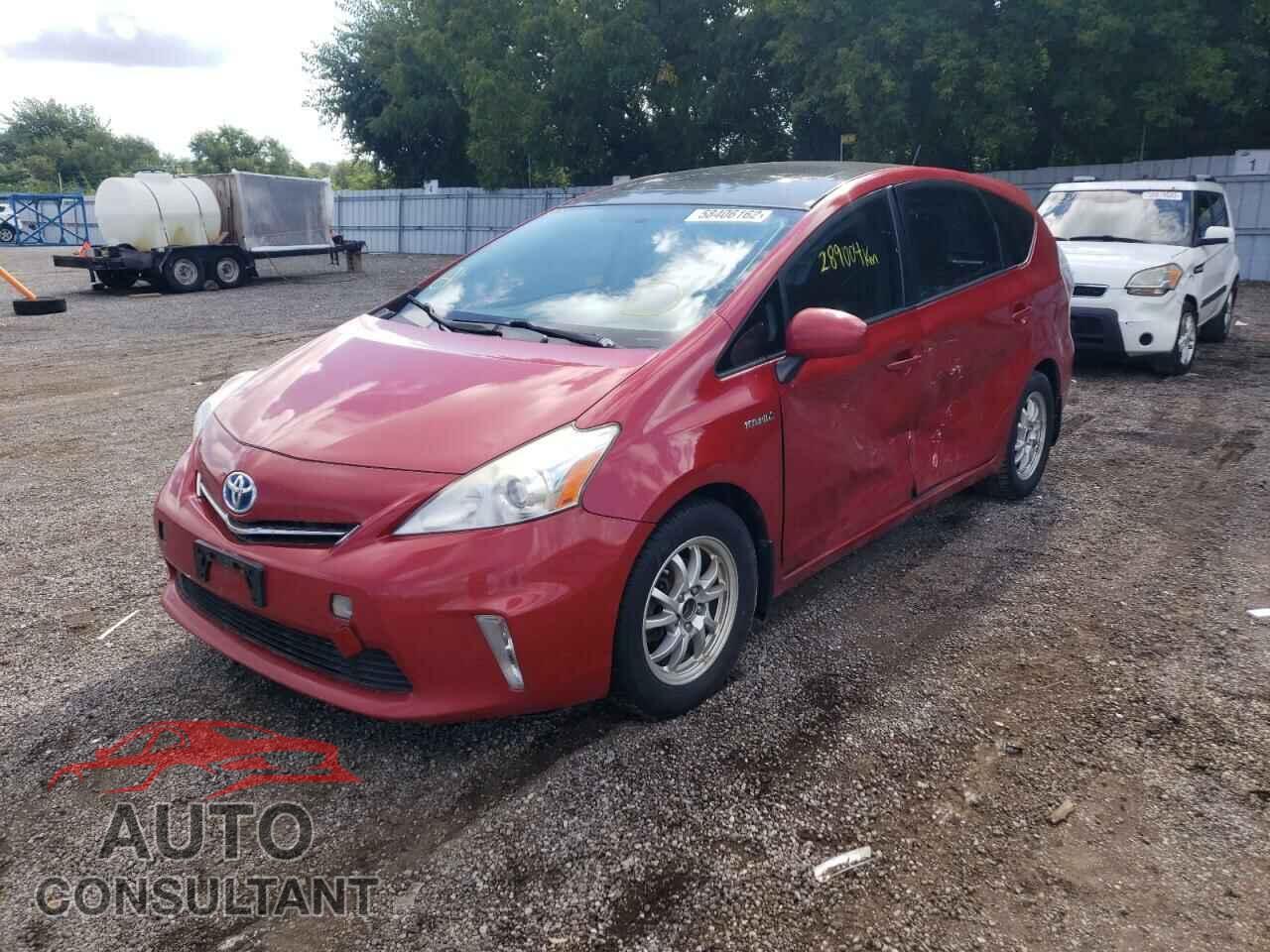TOYOTA PRIUS 2012 - JTDZN3EU4C3099236