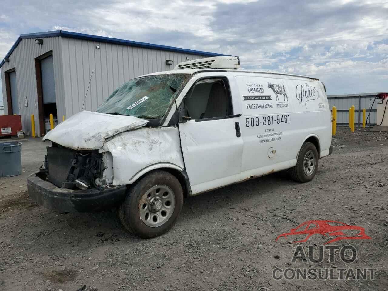 CHEVROLET EXPRESS 2012 - 1GCSHAF4XC1121537