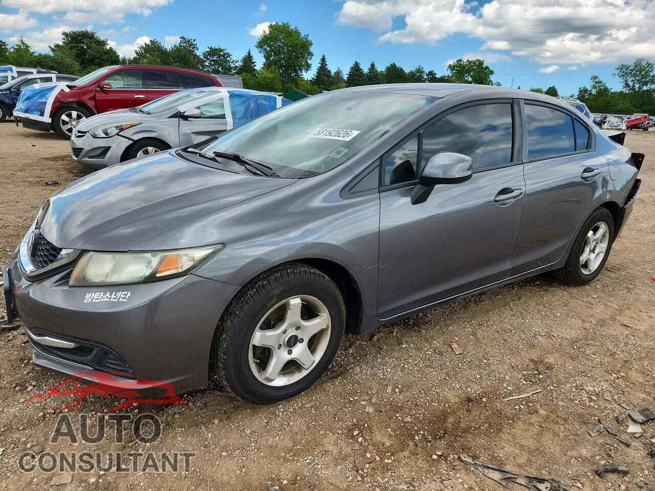HONDA CIVIC 2013 - 19XFB2F54DE052568