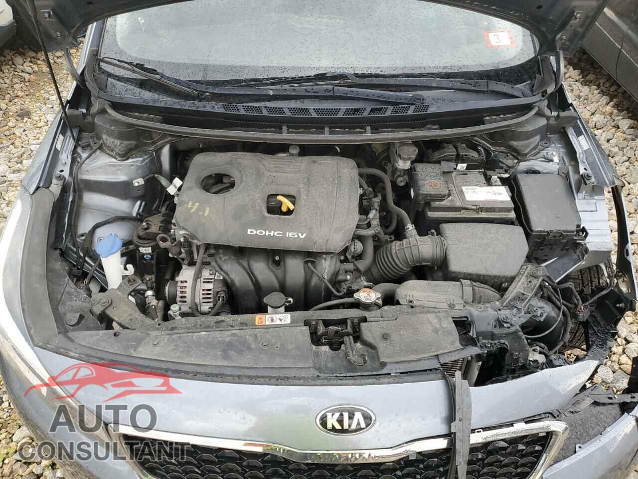 KIA FORTE 2017 - 3KPFL4A70HE033281