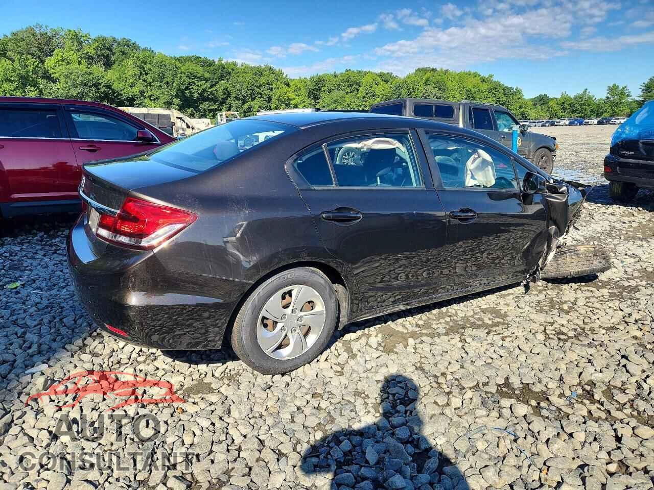 HONDA CIVIC 2013 - 19XFB2F54DE227126