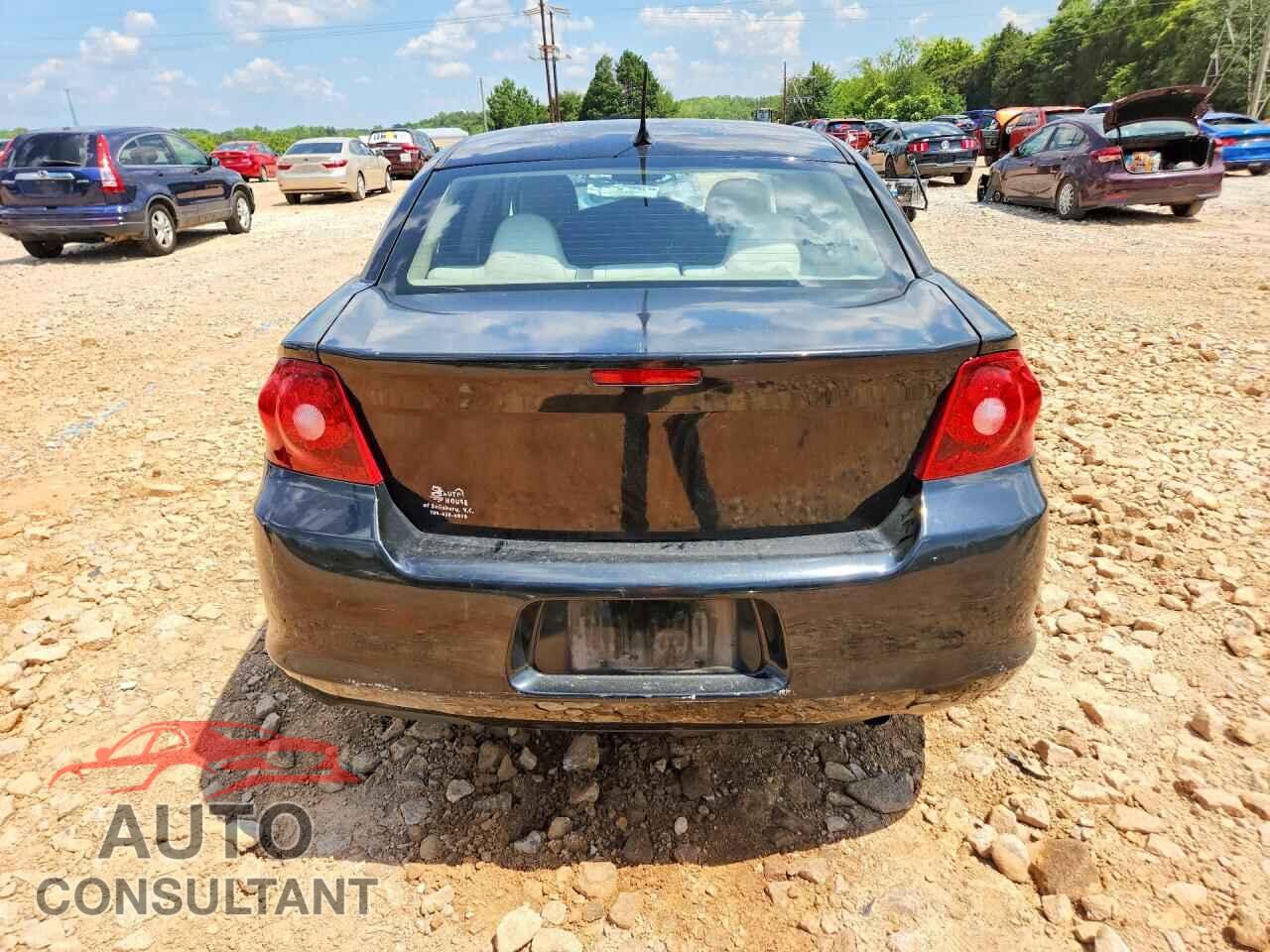 DODGE AVENGER 2012 - 1C3CDZCB7CN157314