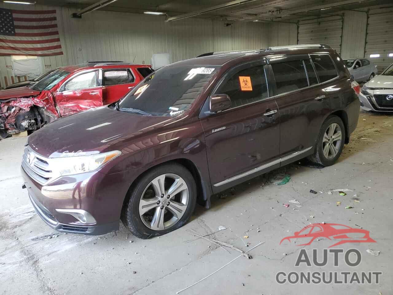 TOYOTA HIGHLANDER 2011 - 5TDDK3EHXBS065109