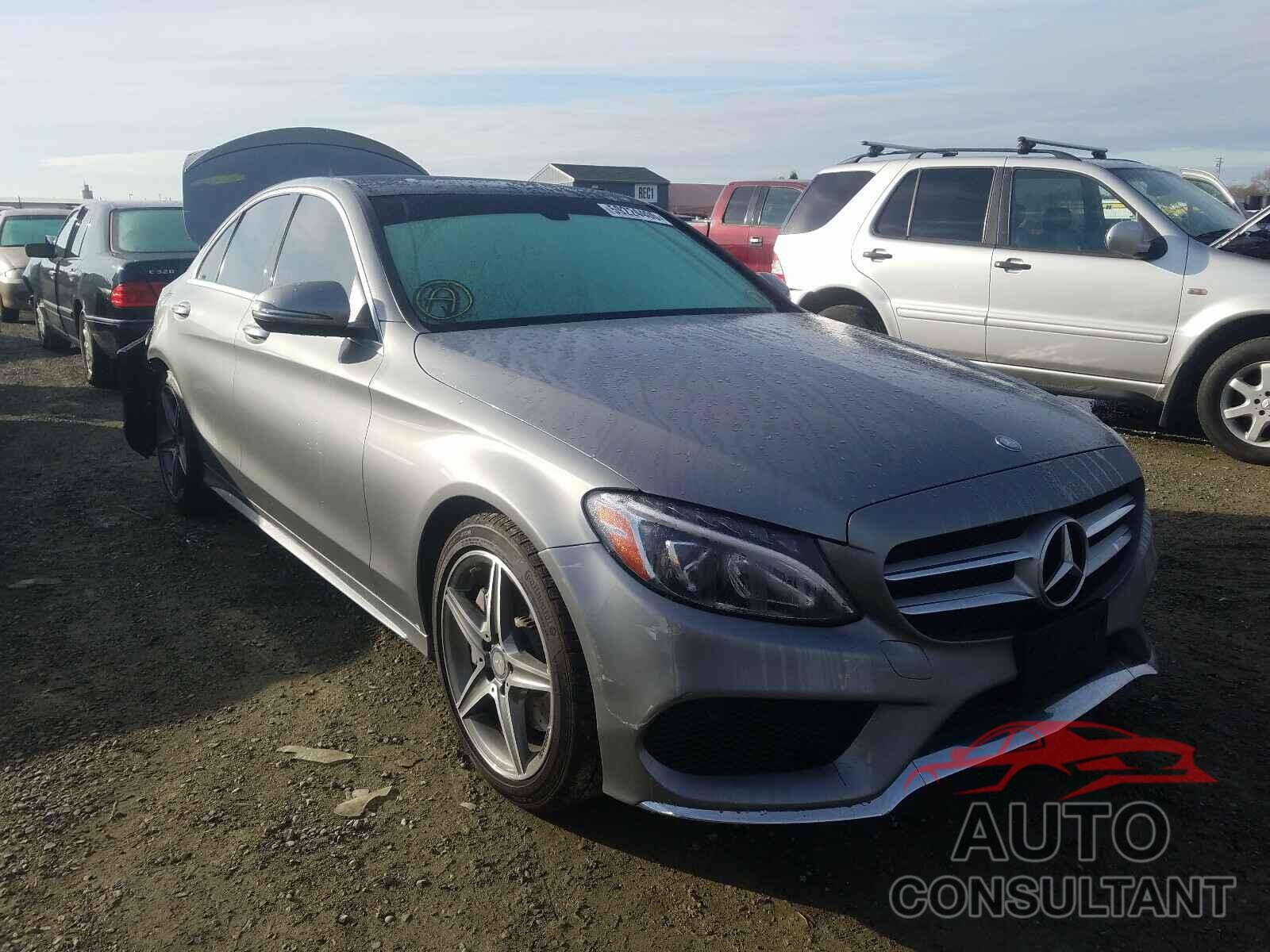 MERCEDES-BENZ C CLASS 2016 - WDDWF4KB5GR127014