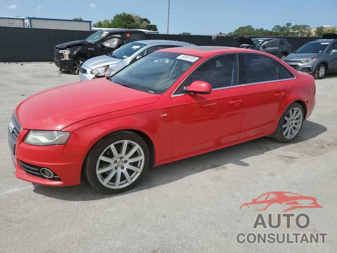 AUDI A4 2012 - WAUFFAFL4CA120203