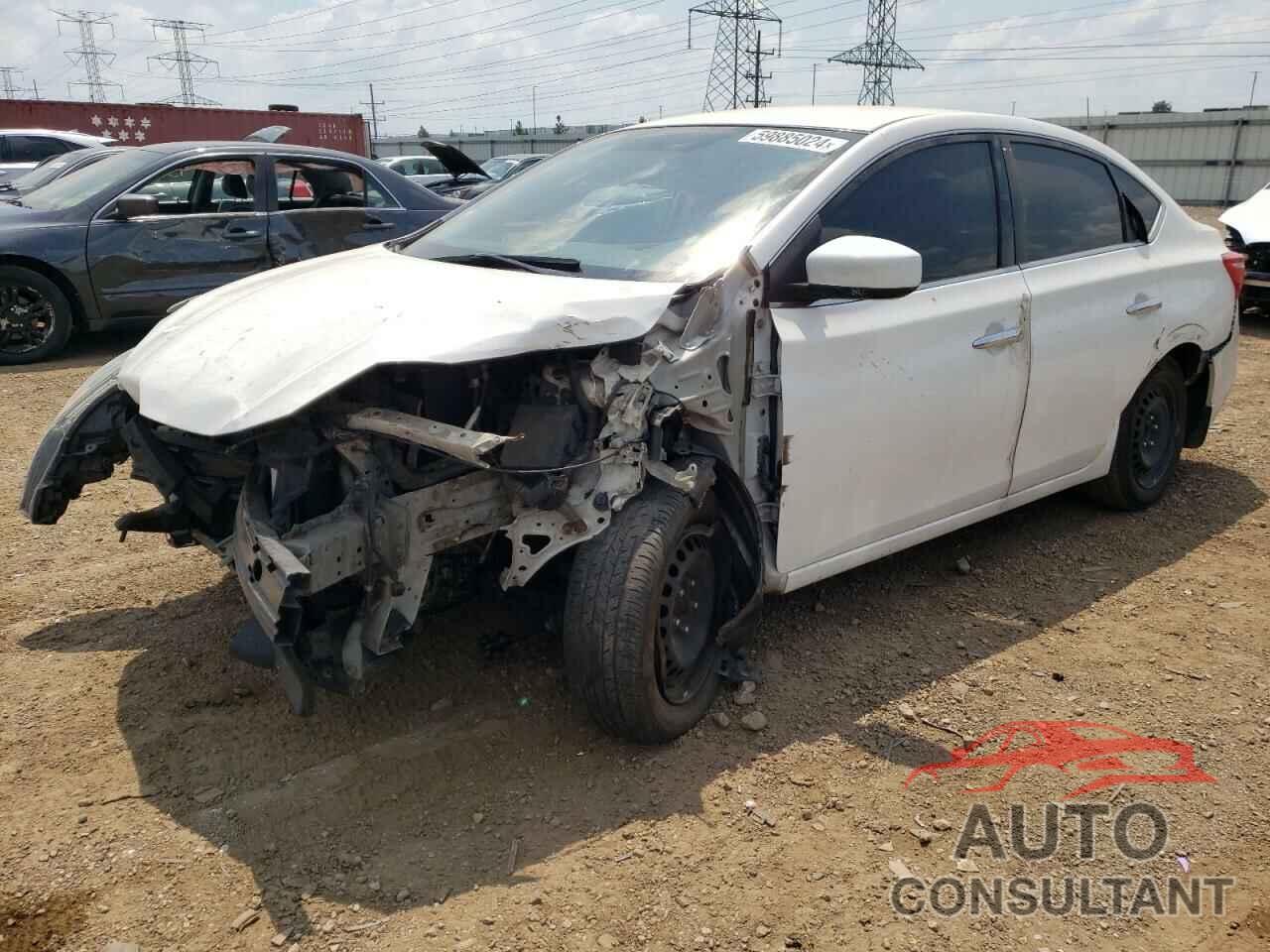 NISSAN SENTRA 2017 - 3N1AB7AP1HY291597