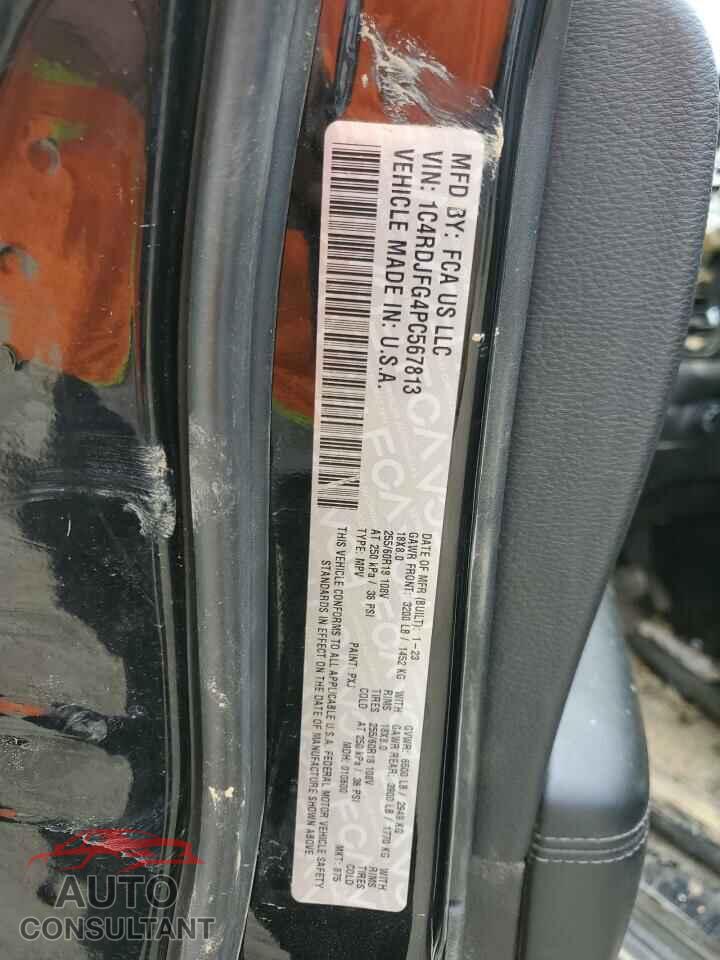 DODGE DURANGO 2023 - 1C4RDJFG4PC567813