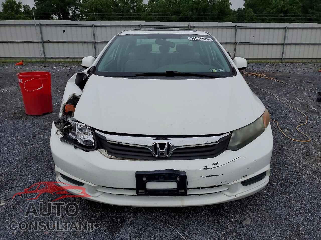 HONDA CIVIC 2012 - 2HGFB2F87CH309415
