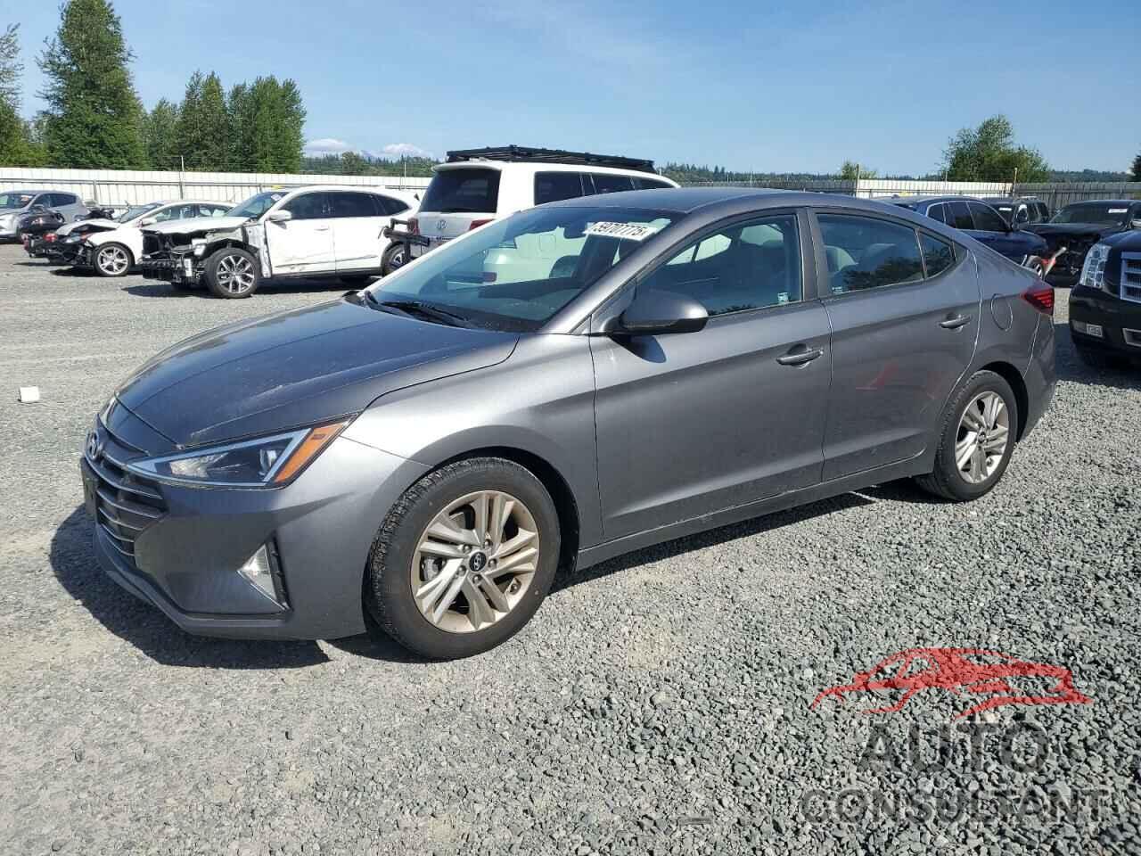 HYUNDAI ELANTRA 2019 - 5NPD84LF6KH497787