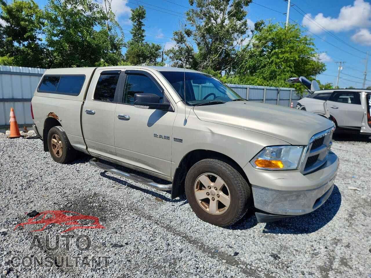 DODGE RAM 1500 2010 - 1D7RB1GT4AS225640