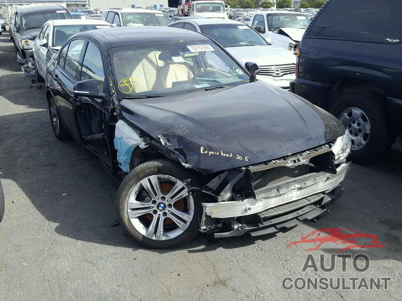 BMW 3 SERIES 2016 - WBA8E9G50GNT47252