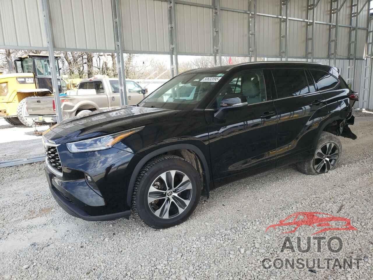 TOYOTA HIGHLANDER 2021 - 5TDGZRBH5MS084881