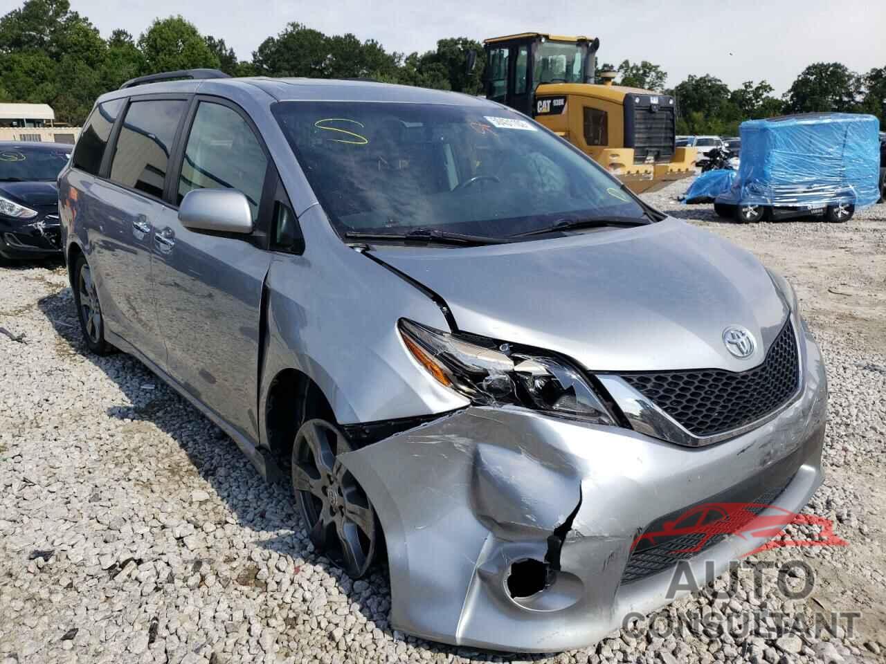 TOYOTA SIENNA 2017 - 5TDXZ3DC7HS777732