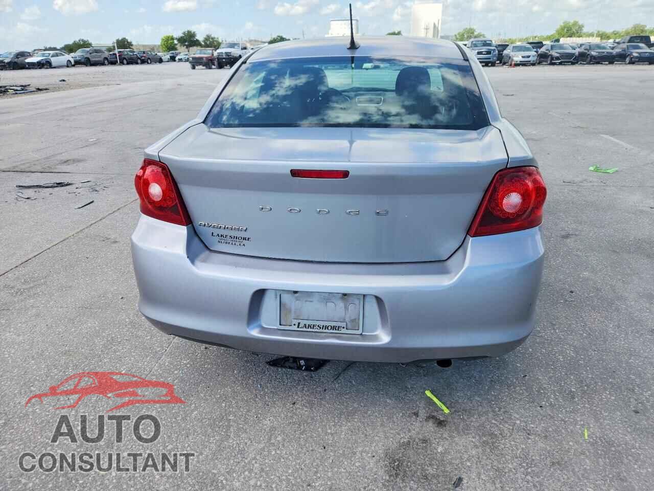 DODGE AVENGER 2013 - 1C3CDZAB1DN591457