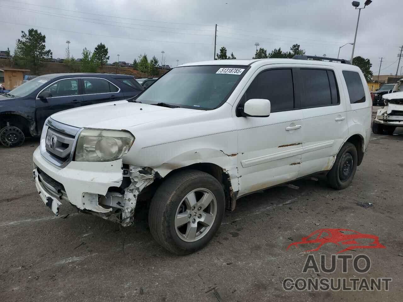 HONDA PILOT 2011 - 5FNYF3H57BB049610