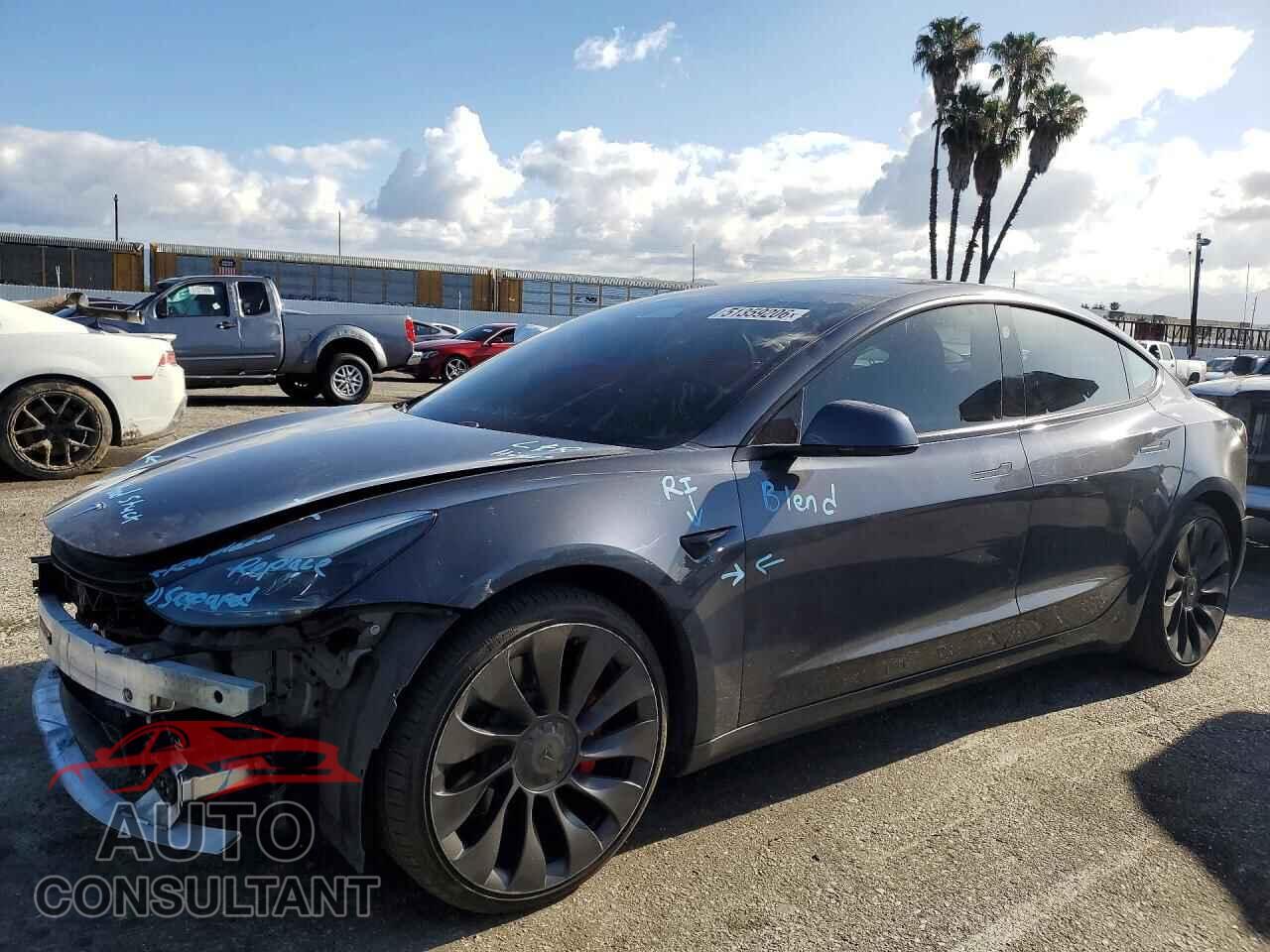 TESLA MODEL 3 2021 - 5YJ3E1EC0MF077871