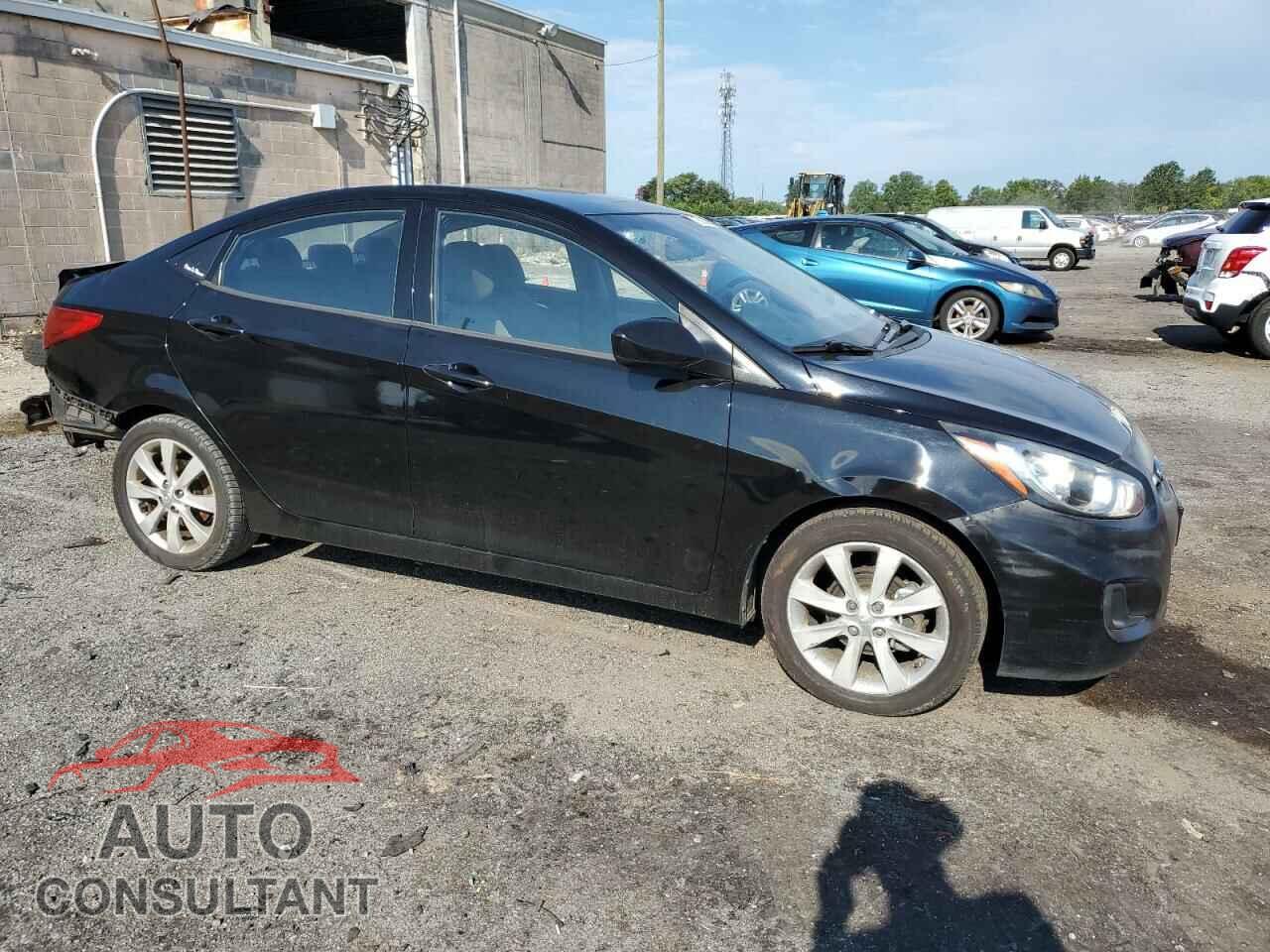 HYUNDAI ACCENT 2012 - KMHCU4AE5CU059573