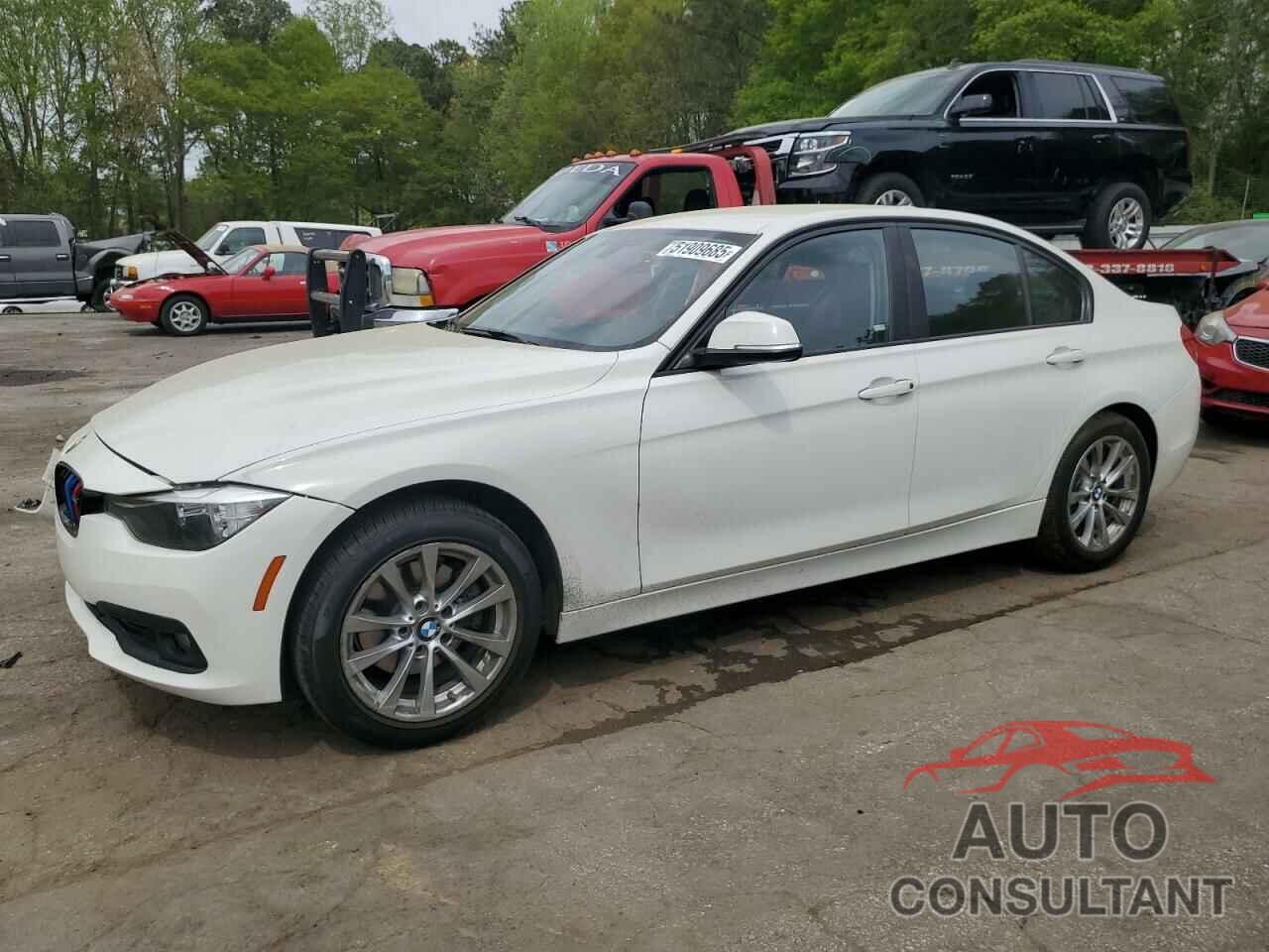 BMW 3 SERIES 2017 - WBA8E1G34HNU17918