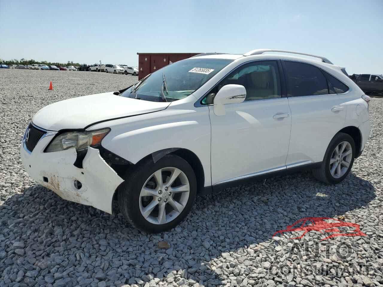 LEXUS RX350 2010 - JTJZK1BA2A2400139