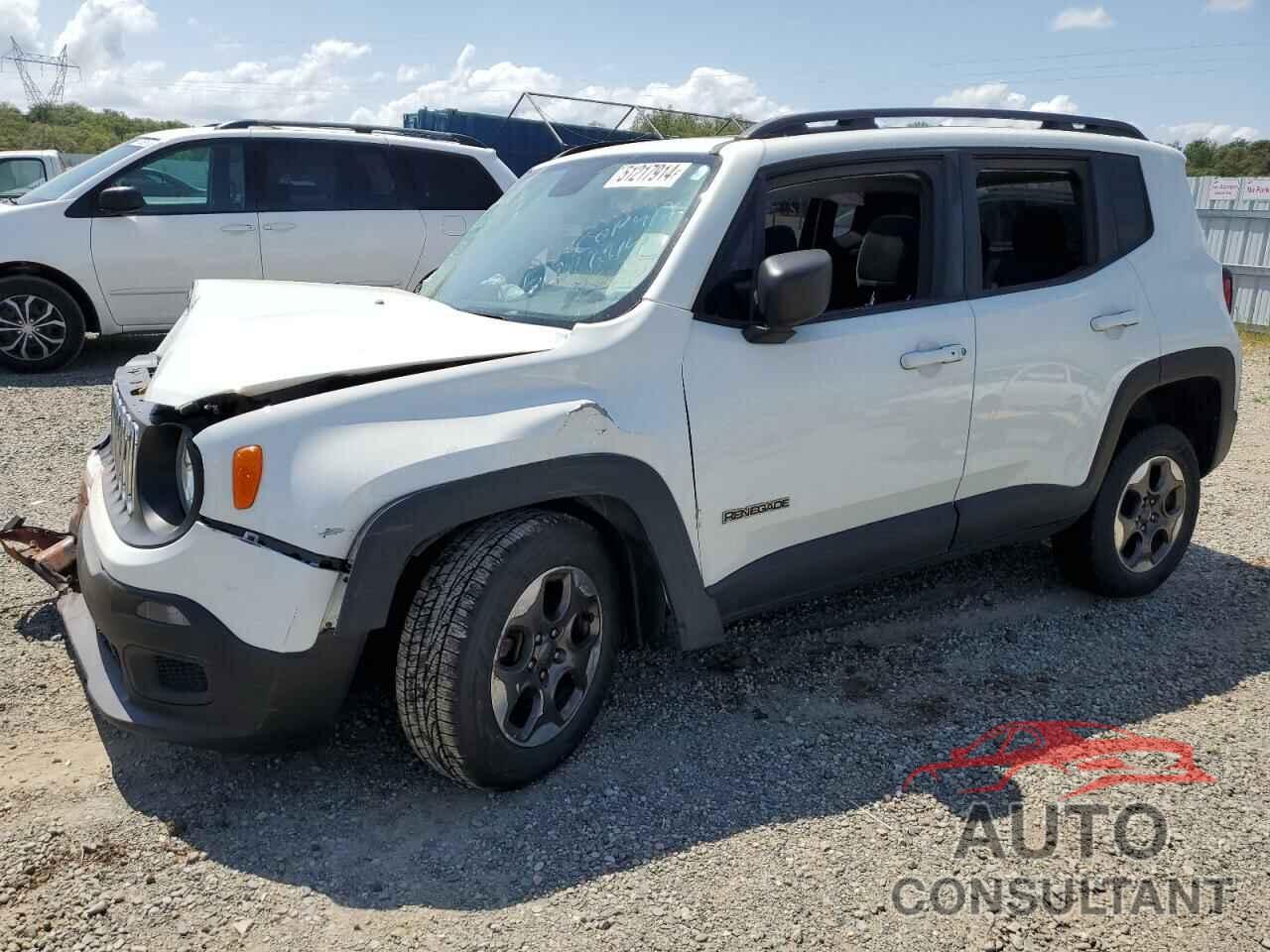 JEEP RENEGADE 2016 - ZACCJBAT8GPD16801