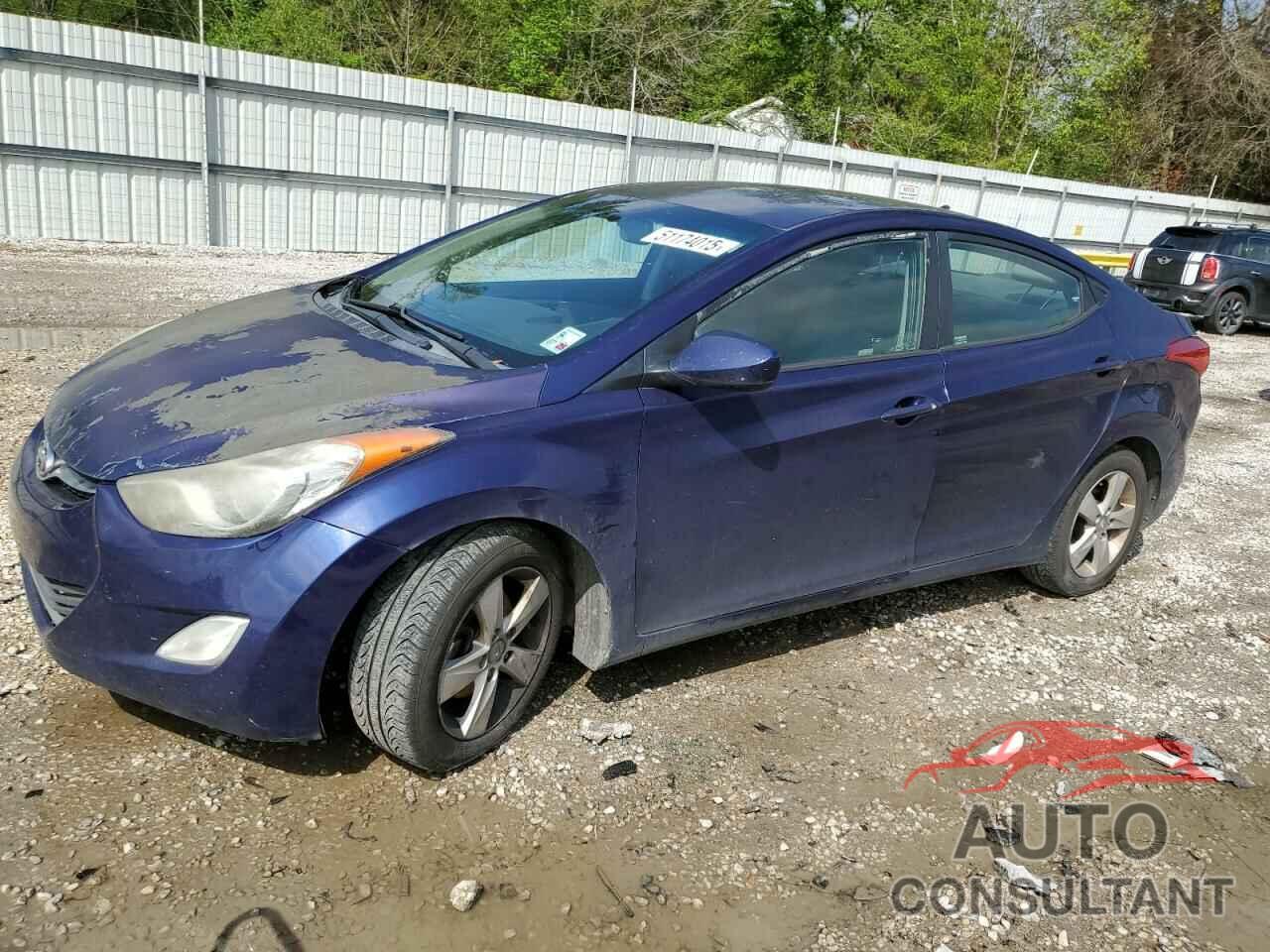 HYUNDAI ELANTRA 2013 - 5NPDH4AE0DH278286