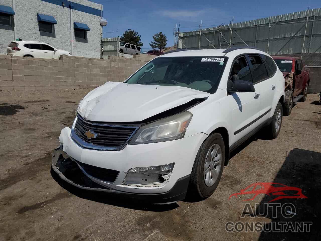 CHEVROLET TRAVERSE 2016 - 1GNKRFED6GJ161266