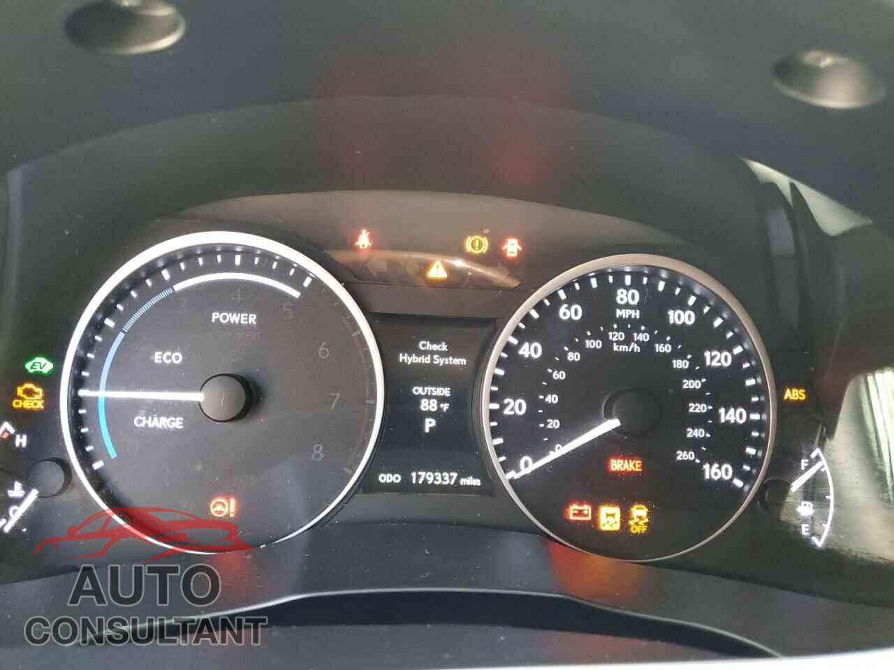 LEXUS ES300 2013 - JTHBW1GG3D2010577