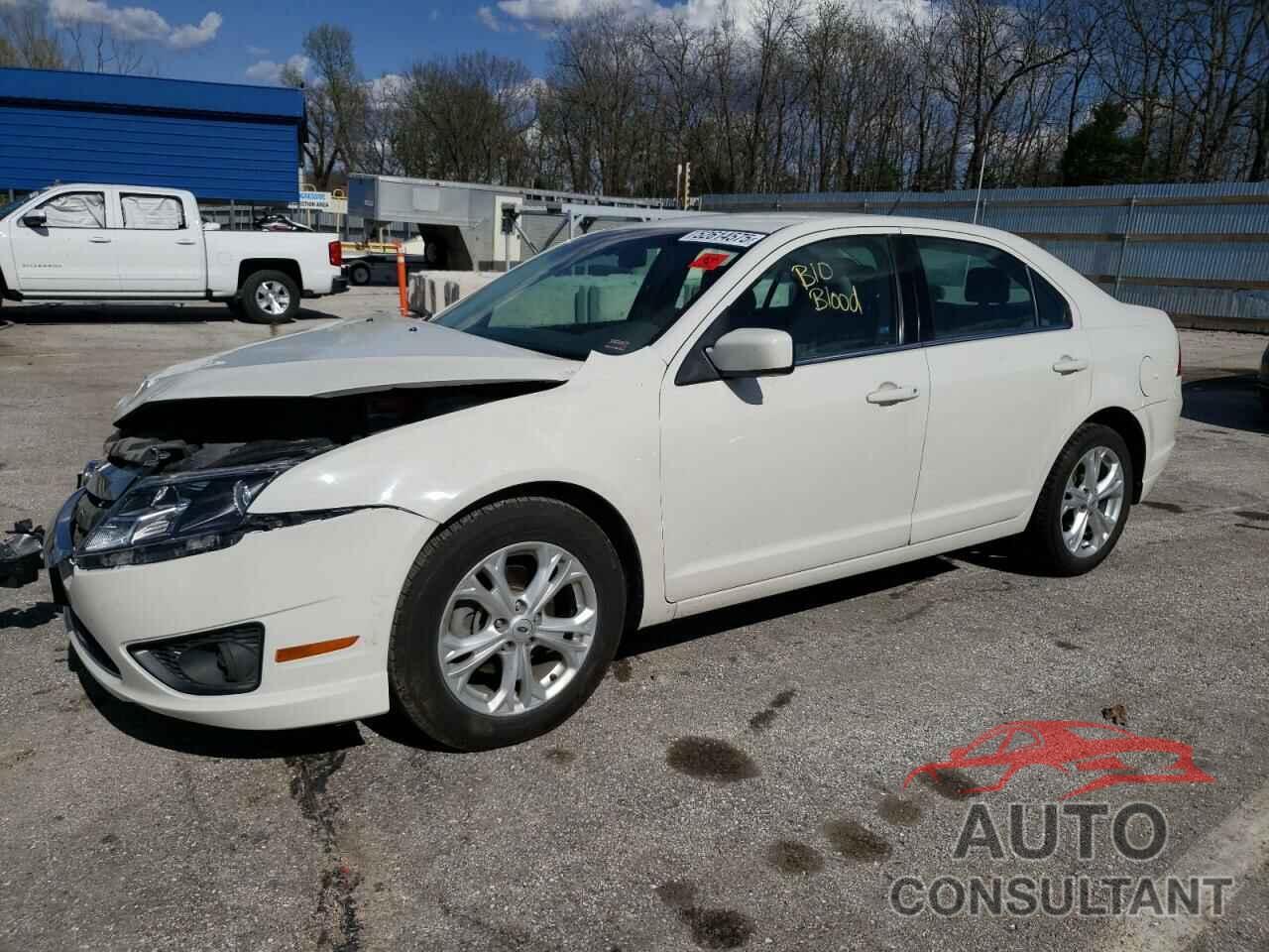 FORD FUSION 2012 - 3FAHP0HG8CR419336