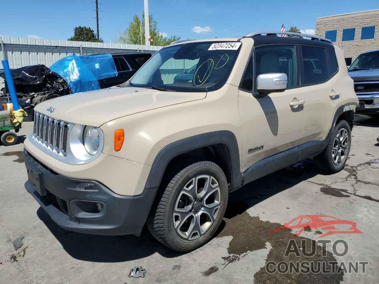 JEEP RENEGADE 2016 - ZACCJBDT3GPC68815