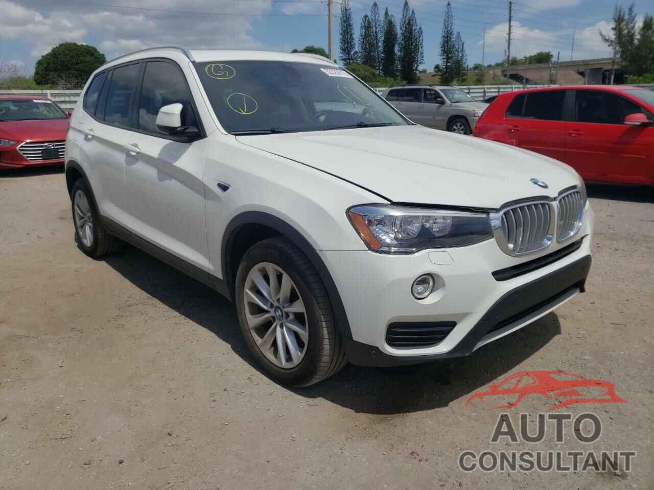 BMW X3 2017 - 5UXWZ7C39H0V92412