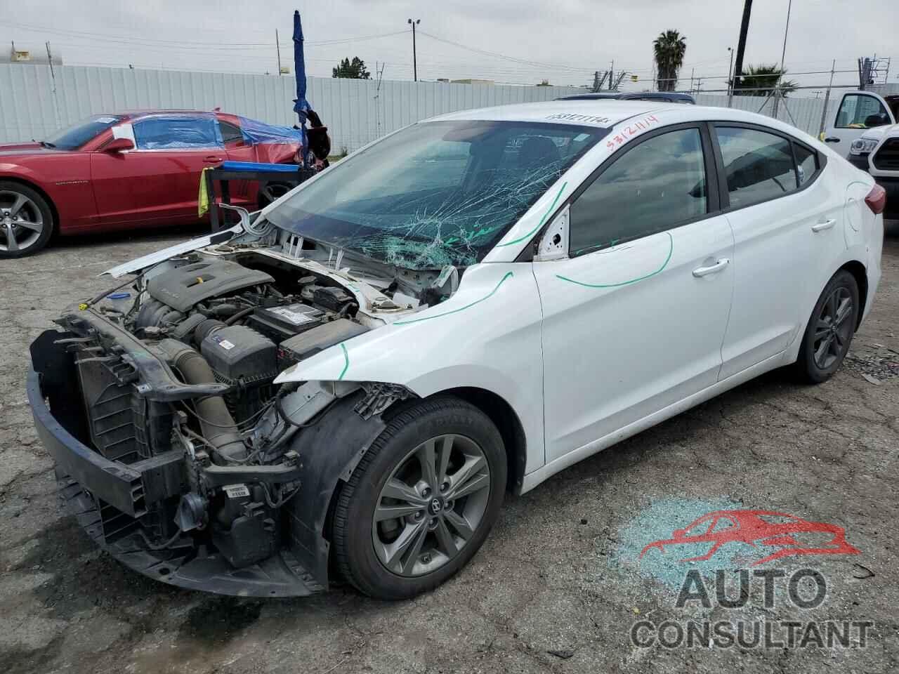 HYUNDAI ELANTRA 2018 - 5NPD84LF6JH267469
