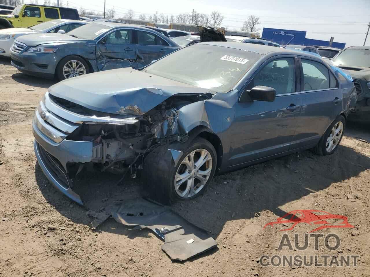 FORD FUSION 2012 - 3FAHP0HA6CR299189