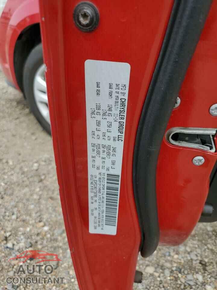 DODGE JOURNEY 2015 - 3C4PDCAB1FT587891