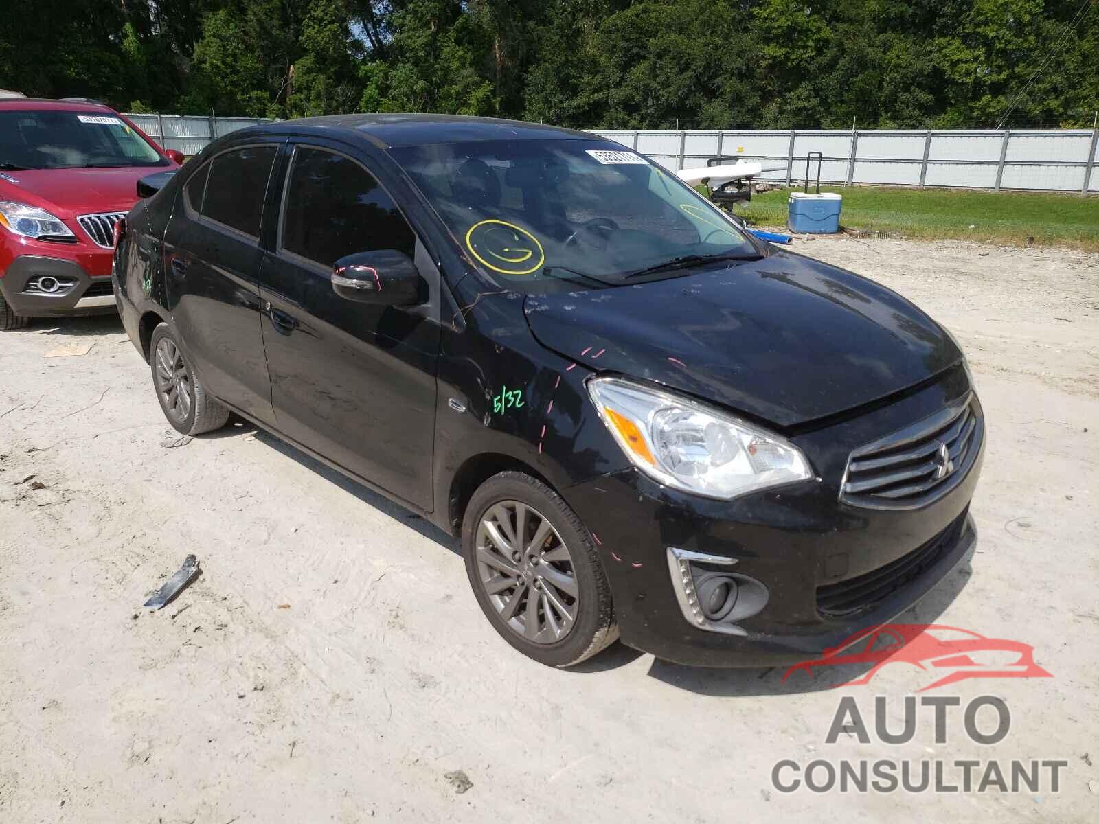 MITSUBISHI MIRAGE 2017 - ML32F4FJ7HHF18799