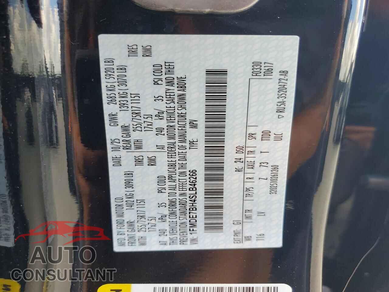 FORD BRONCO 2025 - 1FMDE7BH4SLB46266
