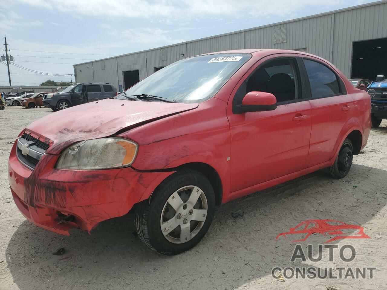 CHEVROLET AVEO 2009 - KL1TD56E39B310766