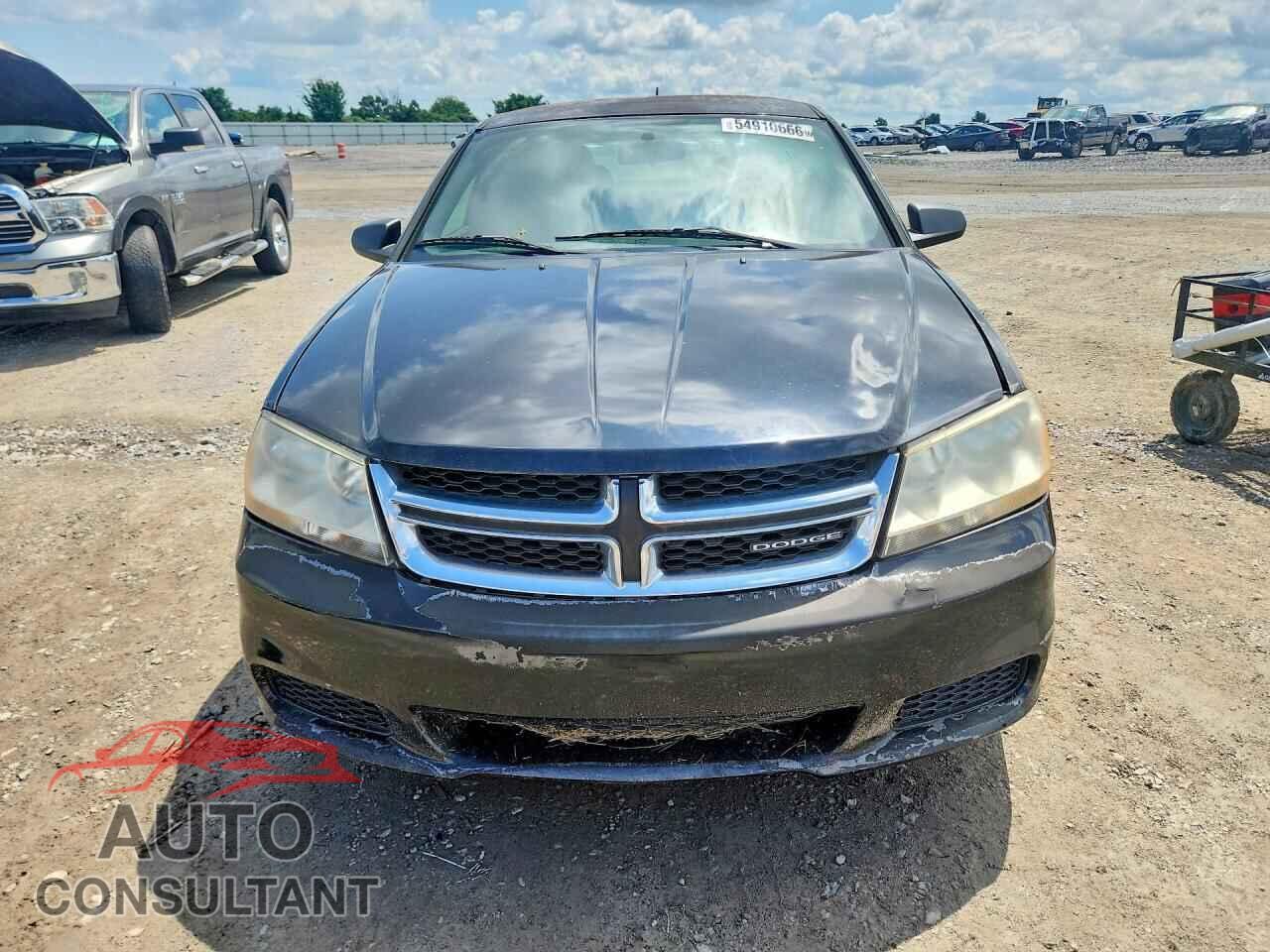 DODGE AVENGER 2012 - 1C3CDZAB0CN128529