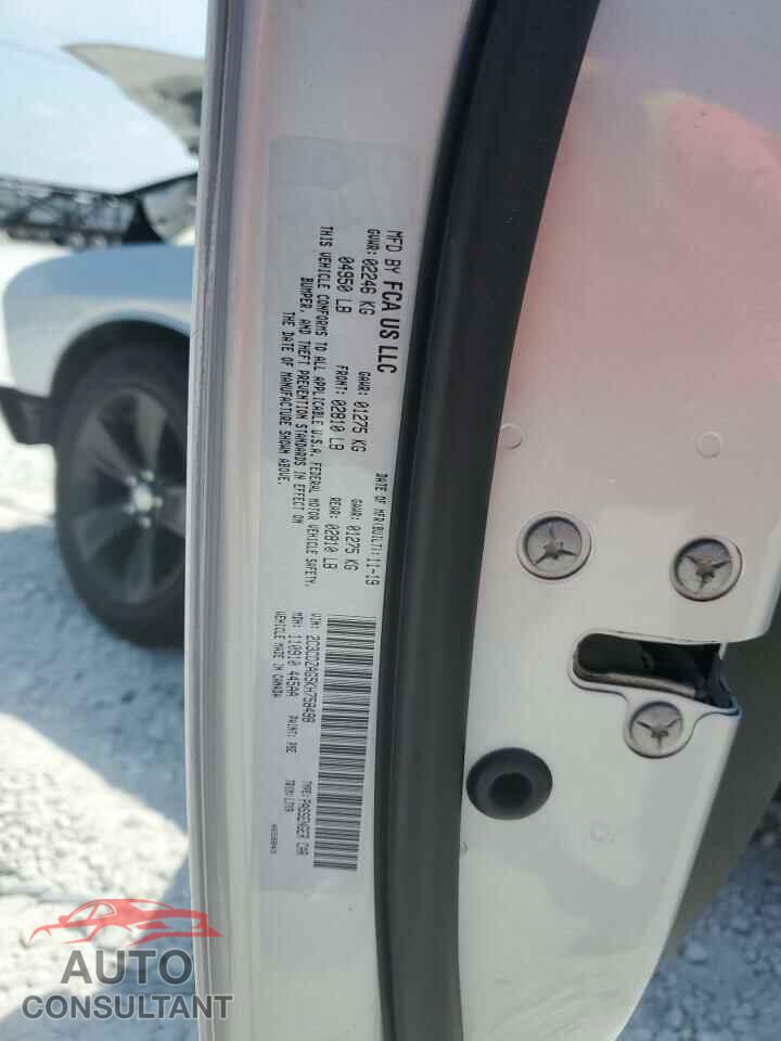 DODGE CHALLENGER 2019 - 2C3CDZAG5KH758498