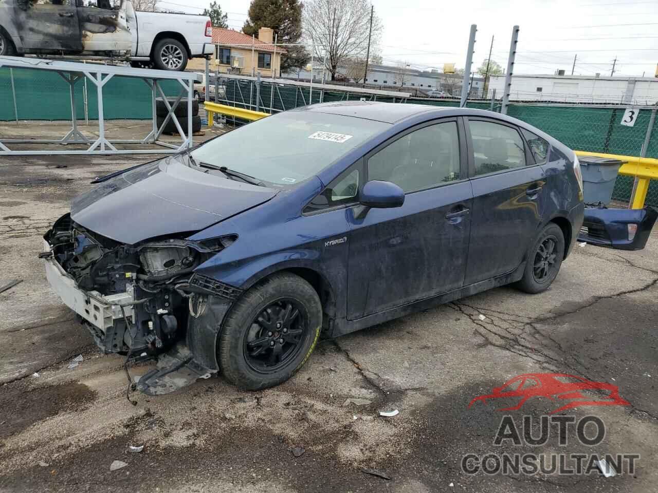 TOYOTA PRIUS 2012 - JTDKN3DU4C1596320