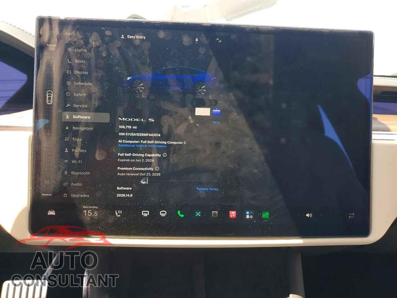 TESLA MODEL S 2021 - 5YJSA1E59MF443514