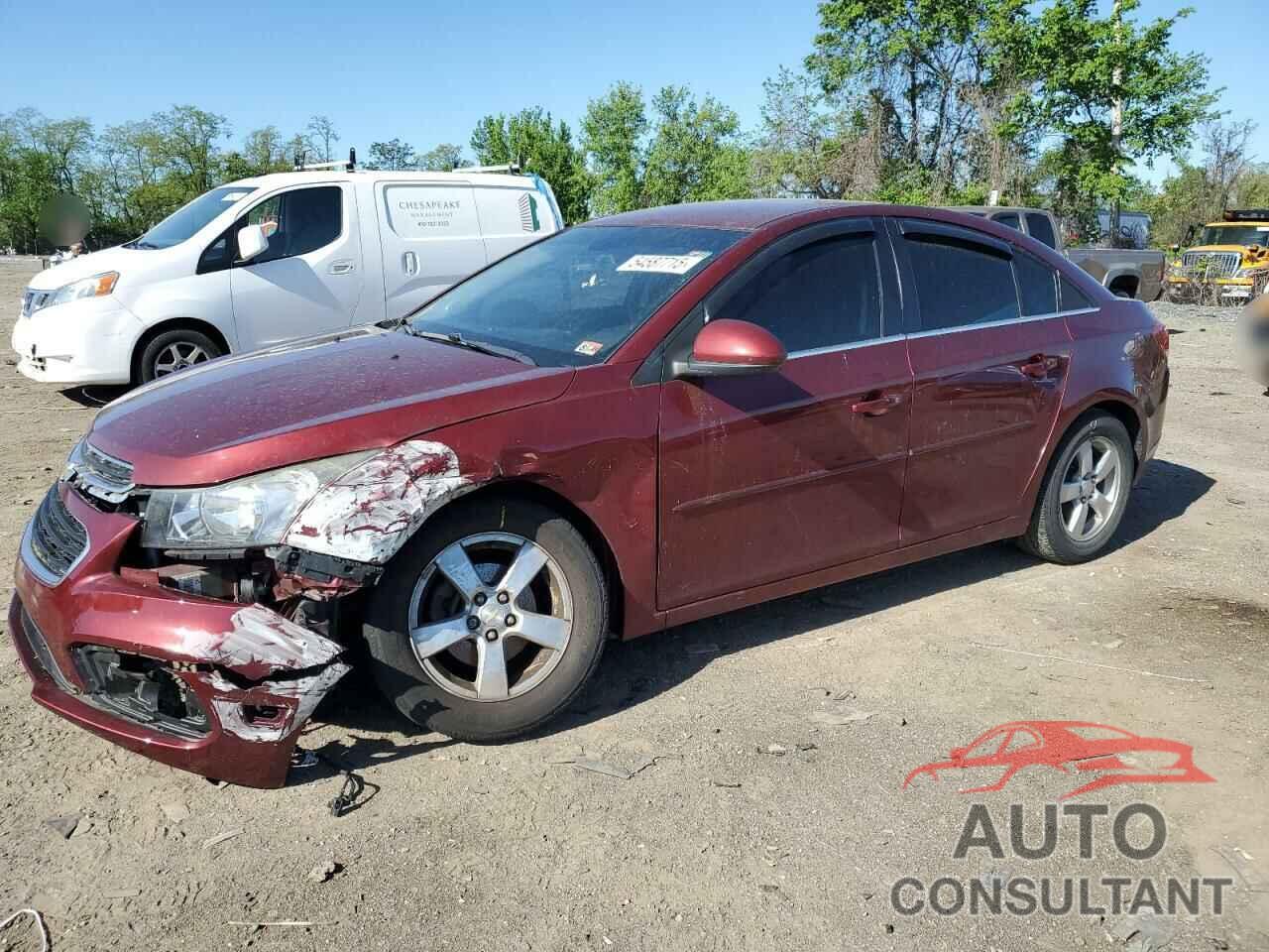 CHEVROLET CRUZE 2016 - 1G1PE5SB8G7182049
