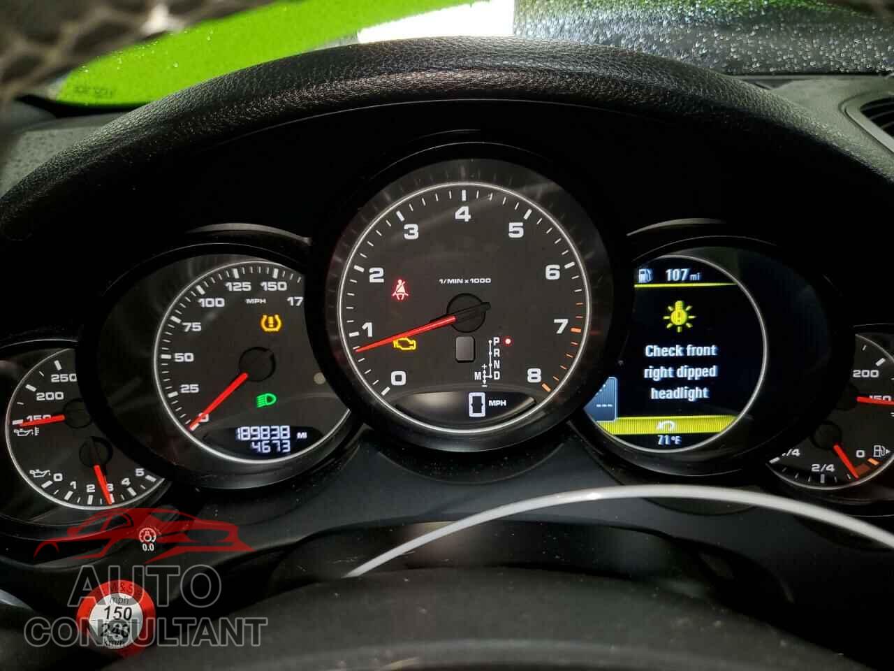 PORSCHE CAYENNE 2012 - WP1AA2A28CLA05588