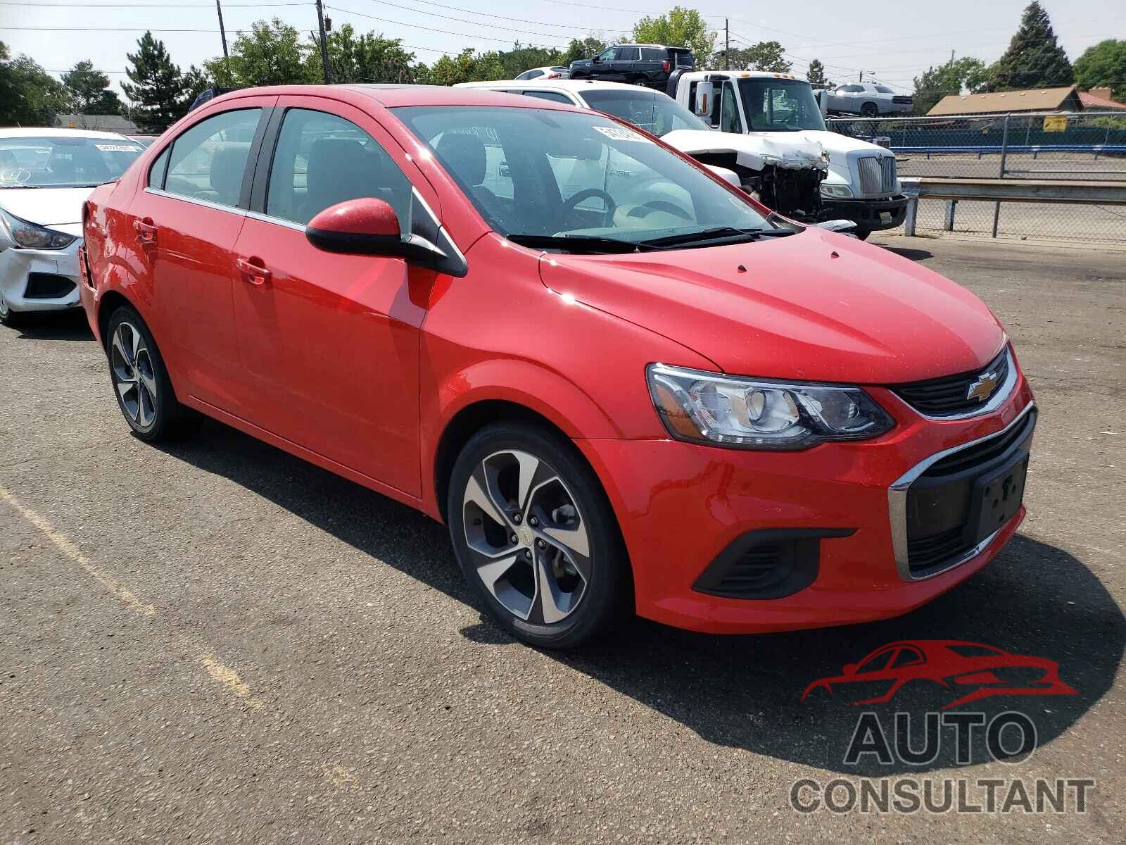 CHEVROLET SONIC 2020 - 1G1JF5SB5L4115374