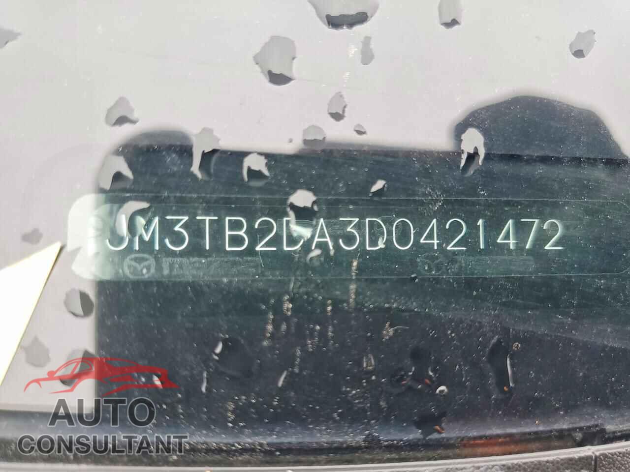 MAZDA CX-9 2013 - JM3TB2DA3D0421472